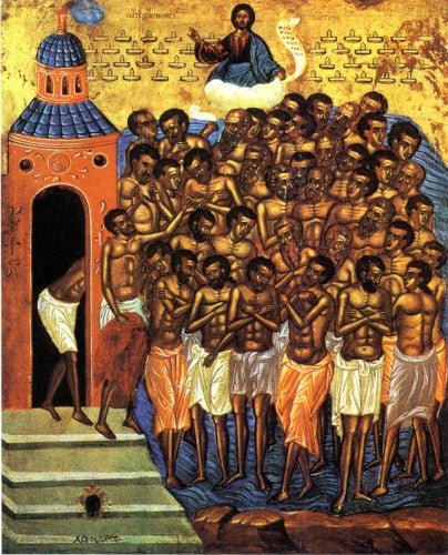 40 Heilige Märtyrer von Sebaste – Das eisige Zeugnis der Liebe zu Christus - svetazvezda