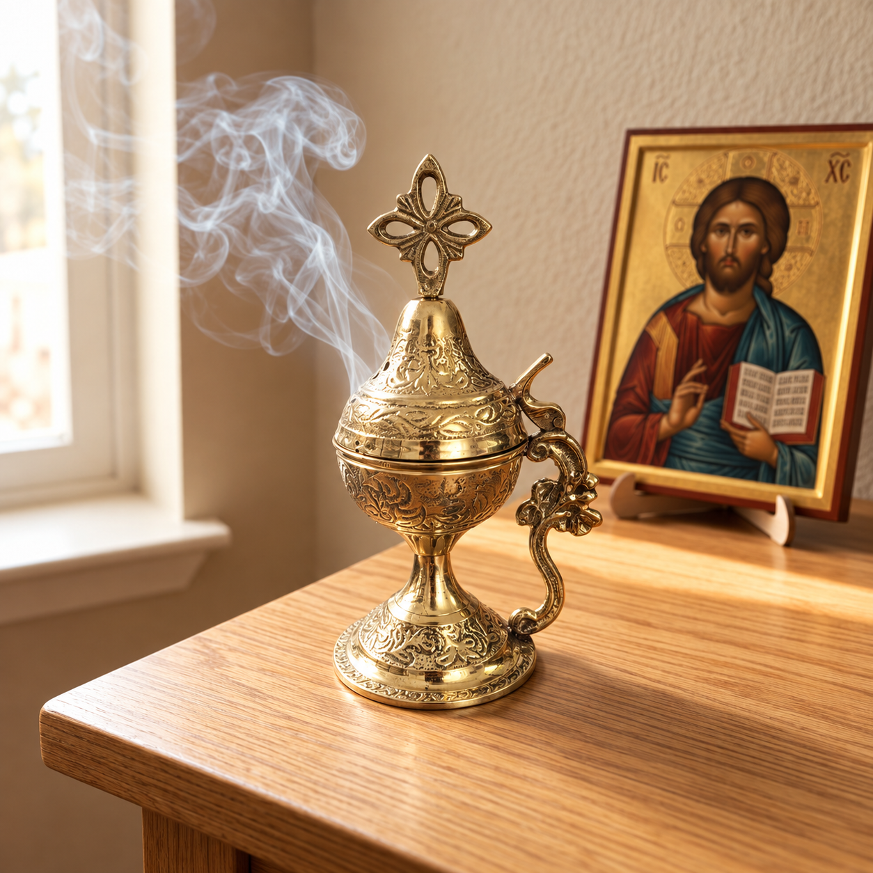 Kadionica für serbisch-orthodoxen Weihrauch 12