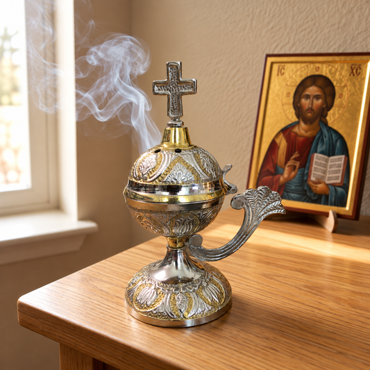 Kadionica für serbisch-orthodoxen Weihrauch 8