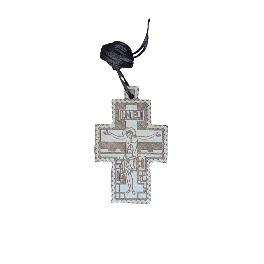 Auto - Holzkreuz serbisch - orthodox – Rückspiegel - Kreuz - svetazvezda