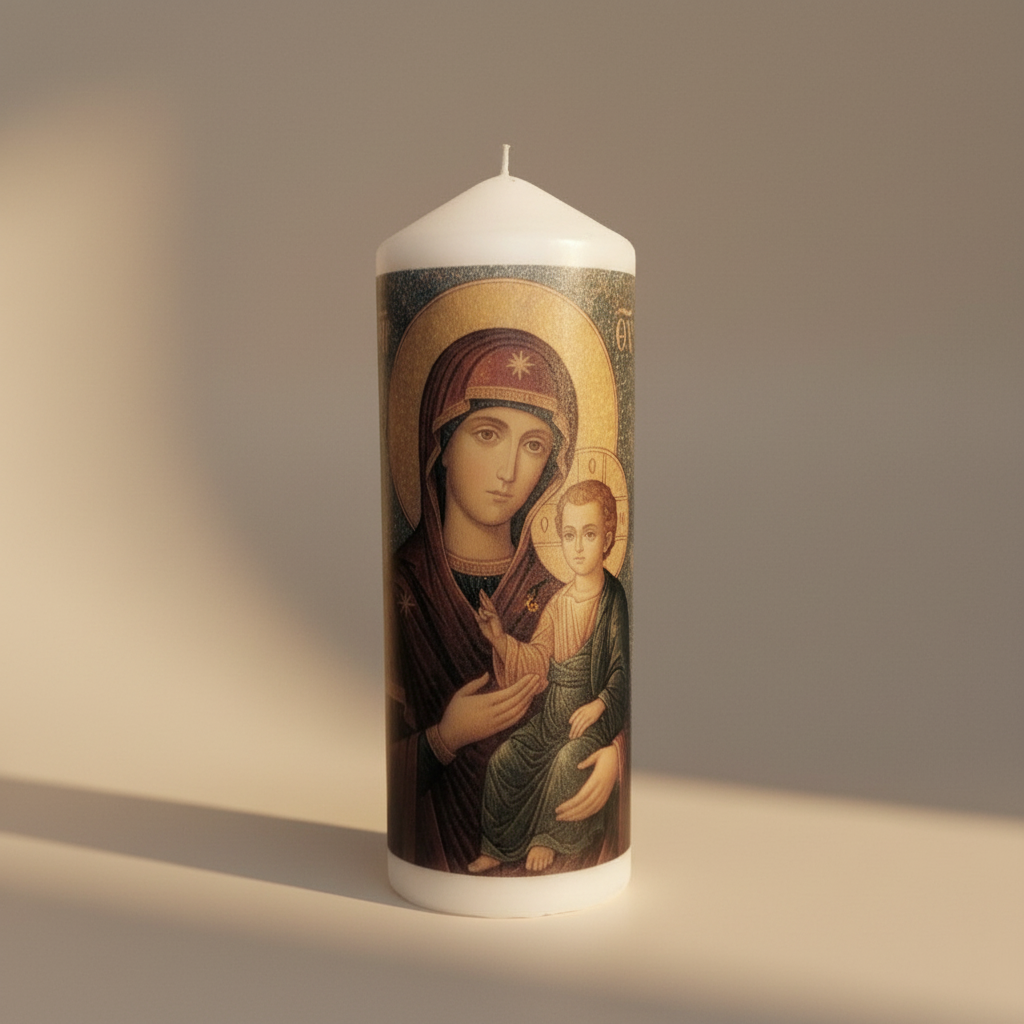 Bogorodica - Kerze – Ein Licht der Fürsprache und mütterlichen Liebe - svetazvezda