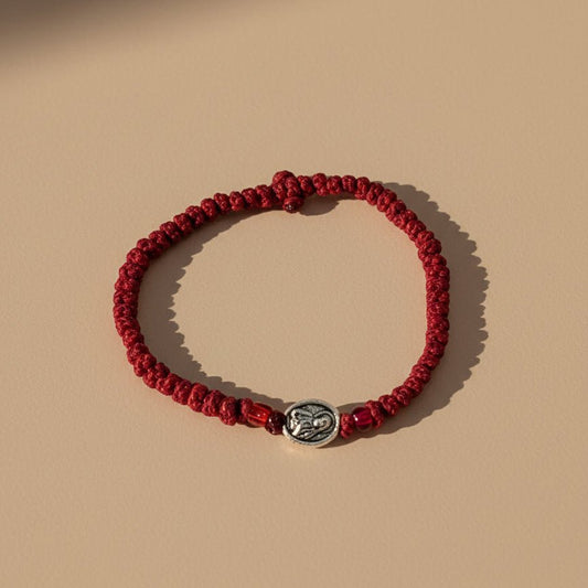 Brojanica pletena tanka mit Bogorodica - Medaillon - svetazvezda