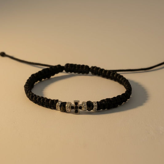 Brojanica pletena tanka mit Kreuz - svetazvezda