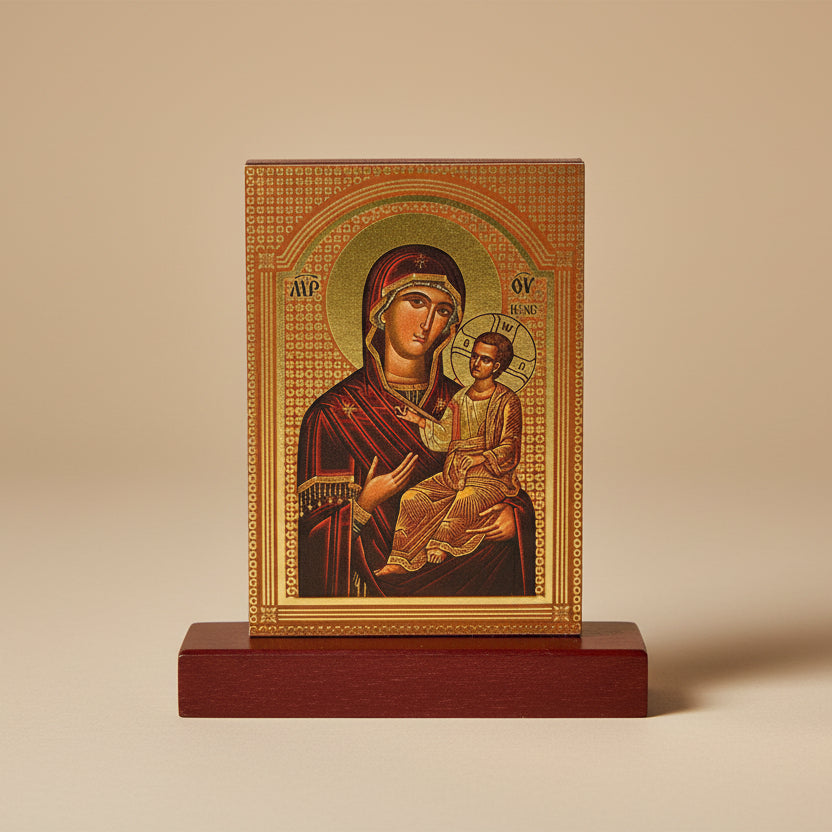 Enoptih - Ikone – Presveta Bogorodica (8 x 7 cm) - svetazvezda