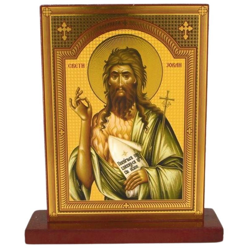 Enoptih - Ikone – Sveti Jovan (15 x 13 cm) - svetazvezda