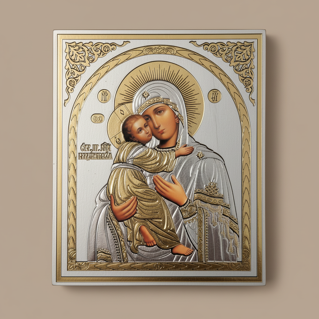Ikone Presveta Bogorodica – Orthodoxe Heiligenikone 12x10 cm - svetazvezda
