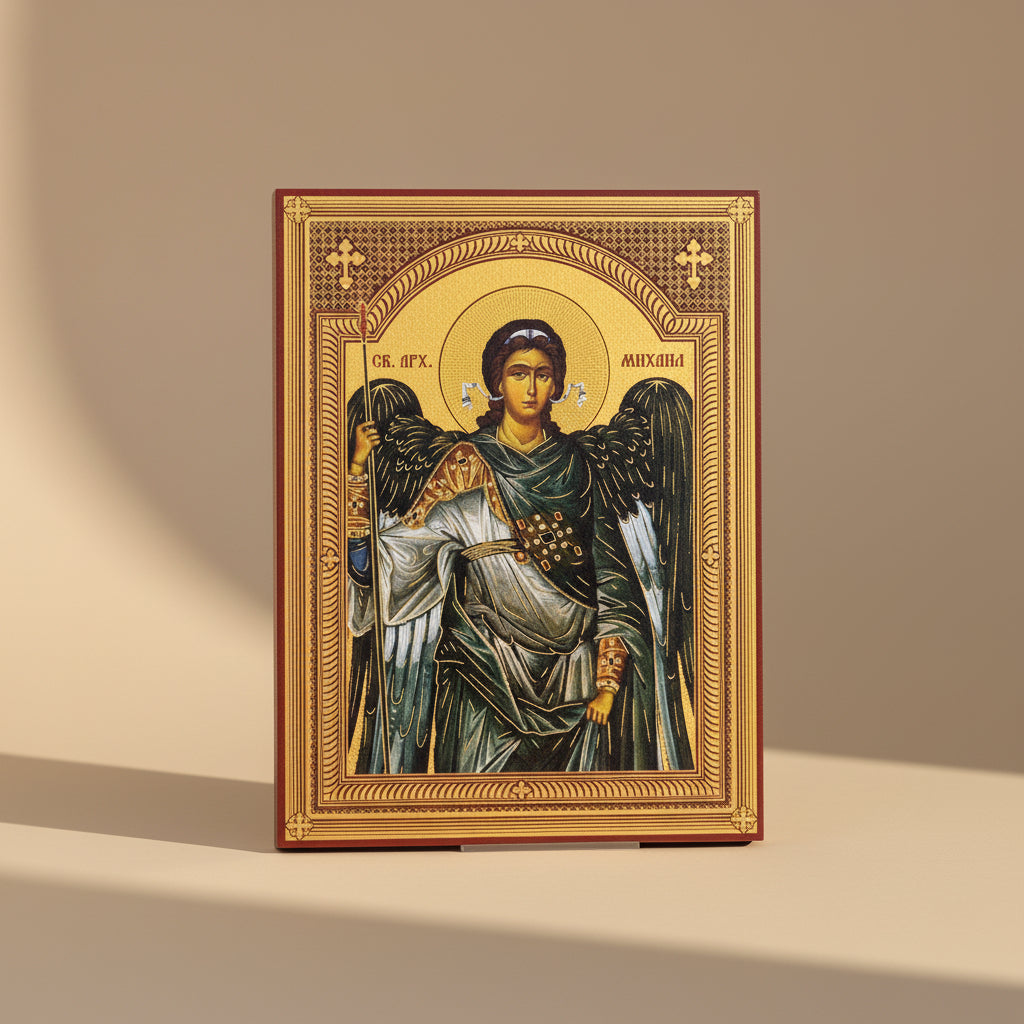 Ikone Sveti Aranđel – Orthodoxe Heiligenikone 14x10,5 cm - svetazvezda