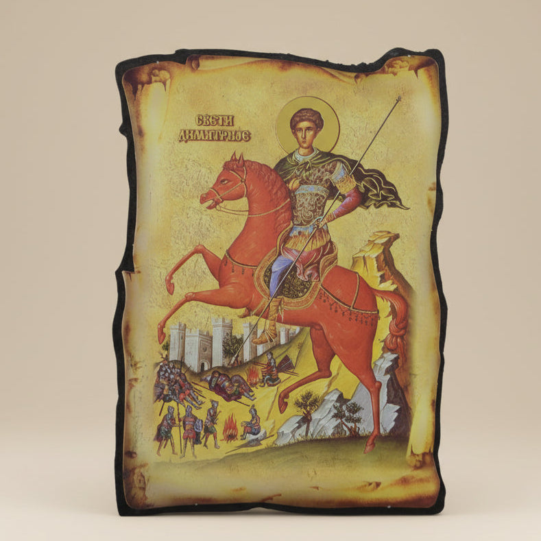 Ikone Sveti Dimitrije (16 x 11,5 cm) - svetazvezda