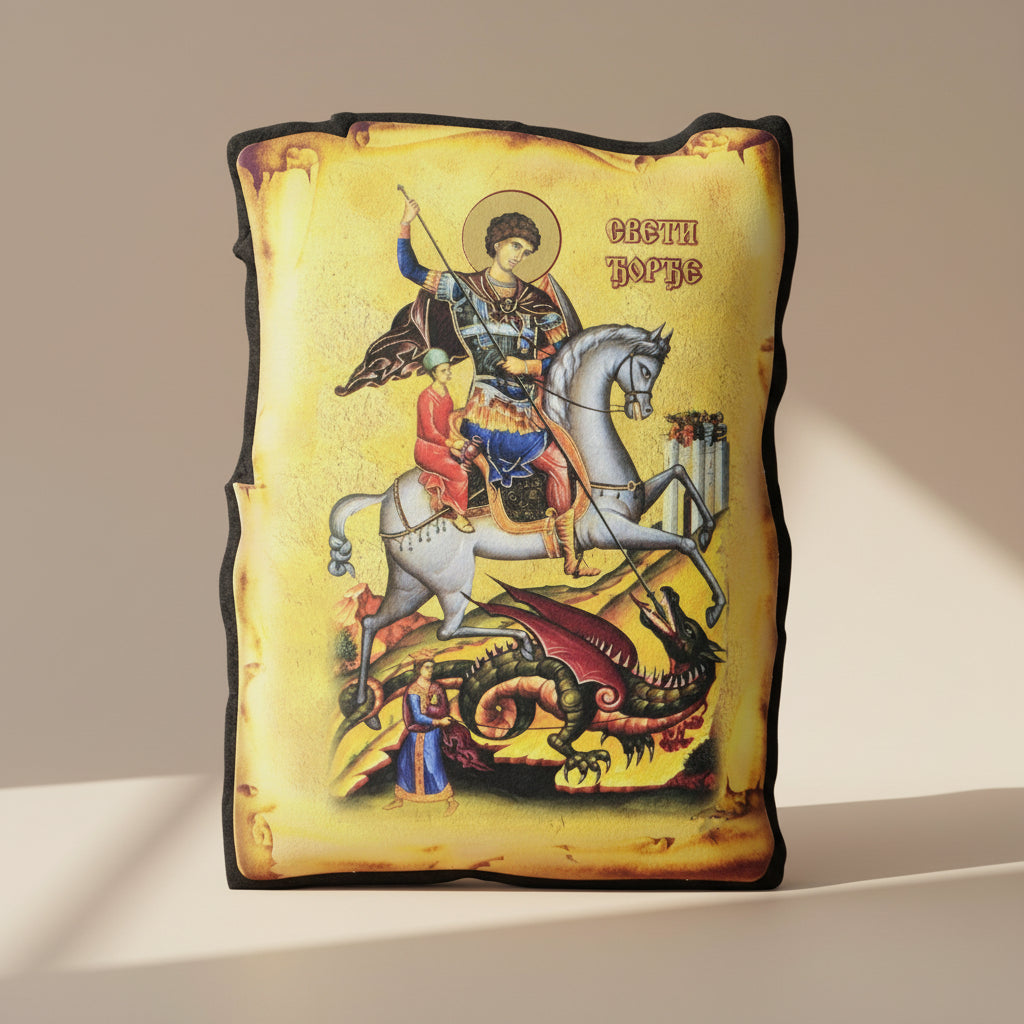 Ikone Sveti Đorđe (16 x 11,5 cm) - svetazvezda