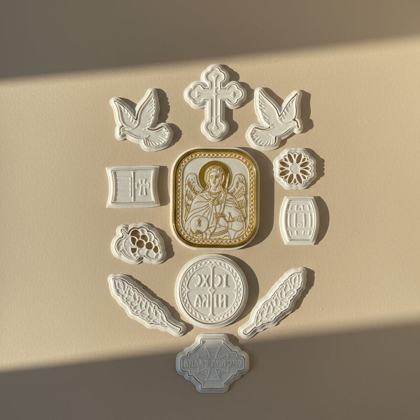 Modlice für slavski kolač – 12 - teiliges Sveti Arhangel Mihailo - svetazvezda