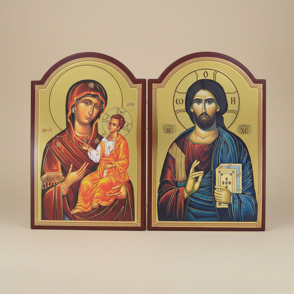 Presveta Bogorodica & Gospod Isus Hrist (29,5 x 39,5 cm) - svetazvezda