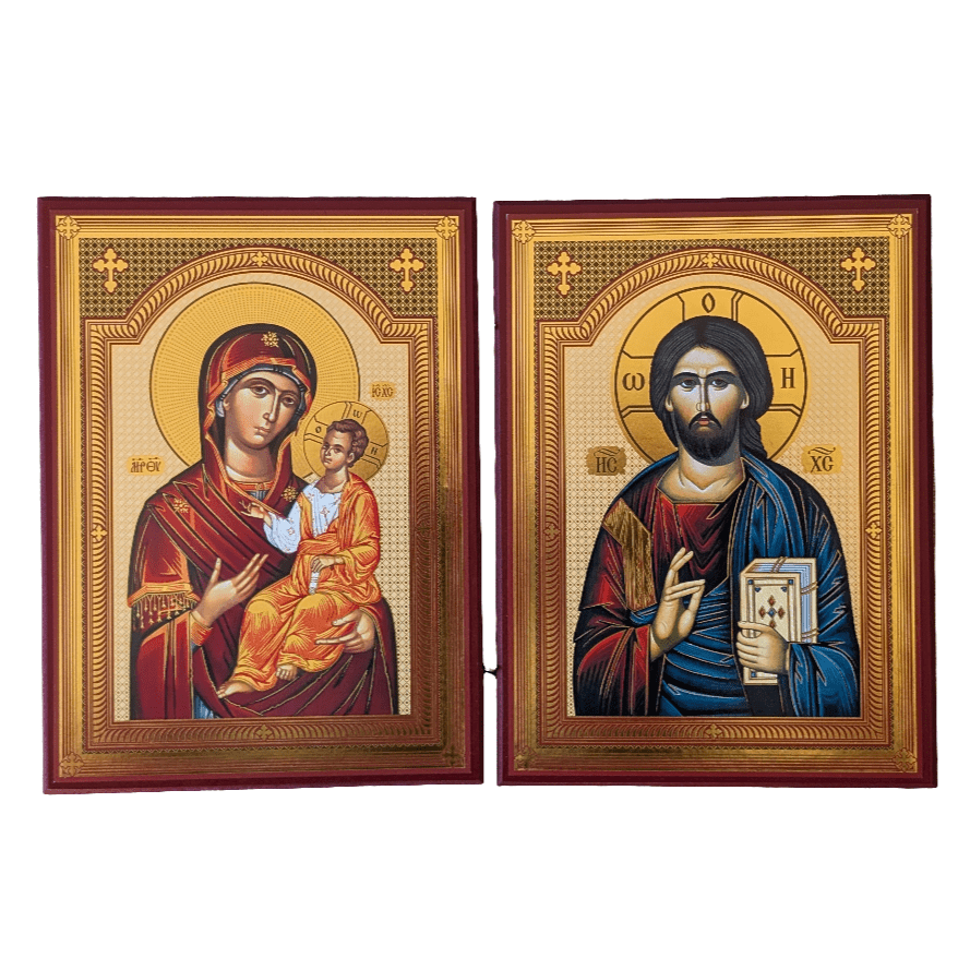 Presveta Bogorodica & Isus Hristos (21 x 31,5) - svetazvezda