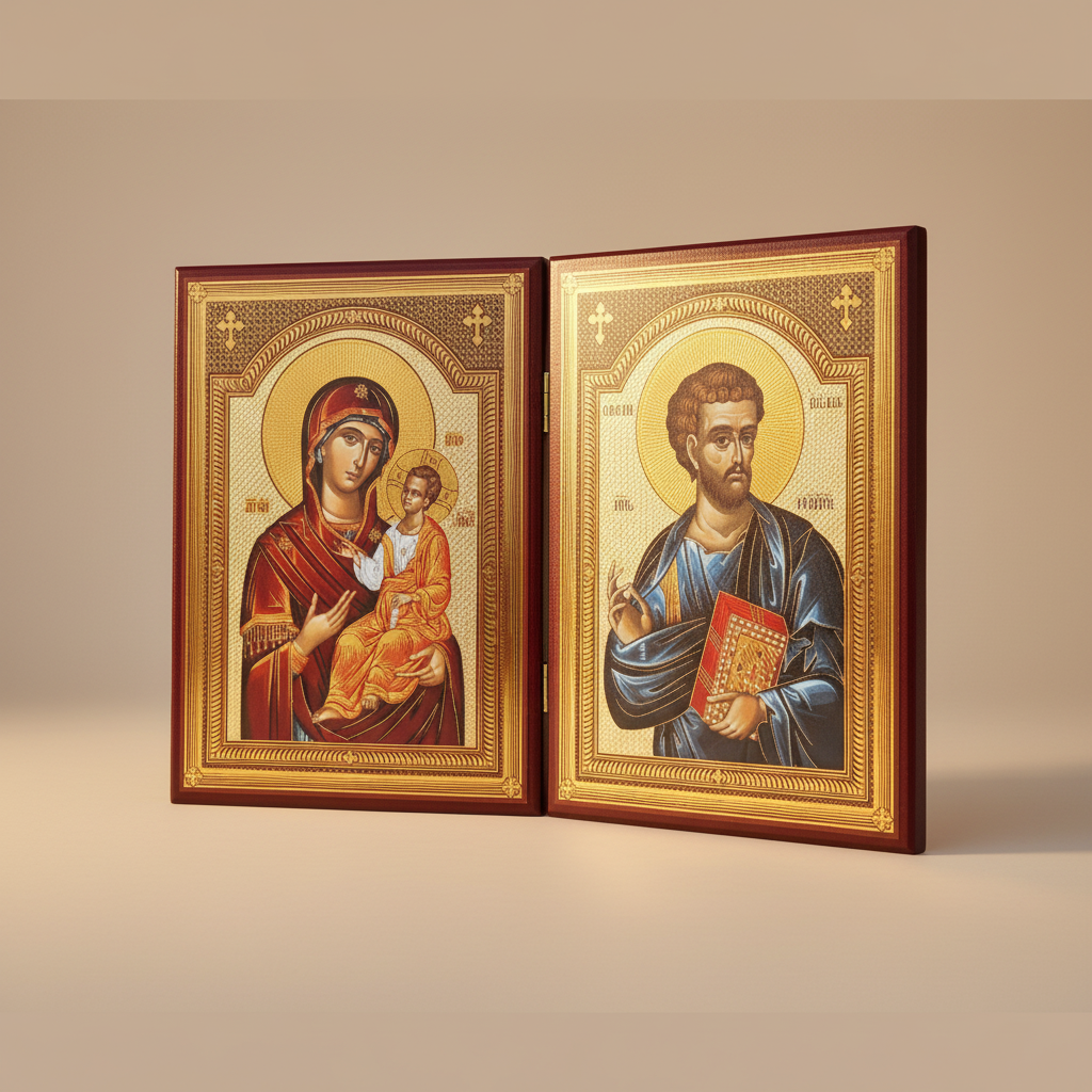 Presveta Bogorodica & Sveti Luka (21 x 31,5) - svetazvezda