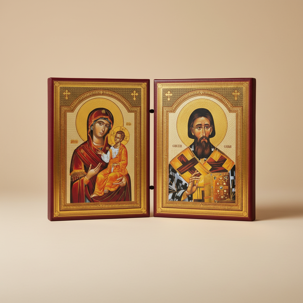 Presveta Bogorodica & Sveti Sava (21 x 31,5) - svetazvezda