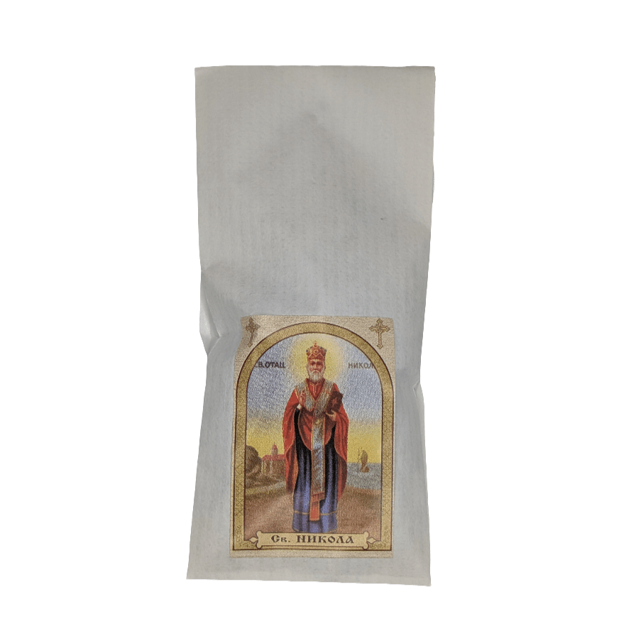 Serbisch - orthodoxer Tamjan mit Heiligenmotiv – 20 g - svetazvezda