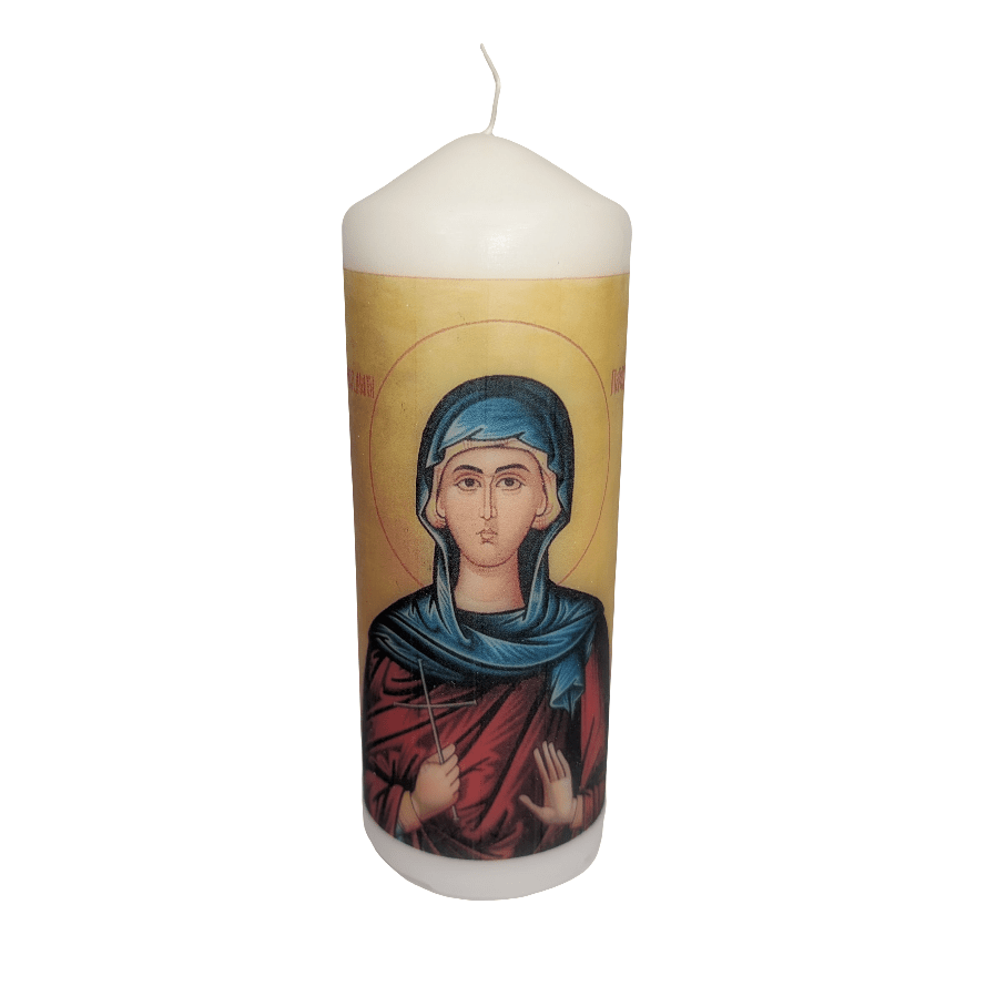 Sveta Petka – Serbisch - orthodoxe Schutzkerze für Gebet, Heilung und Slava - svetazvezda