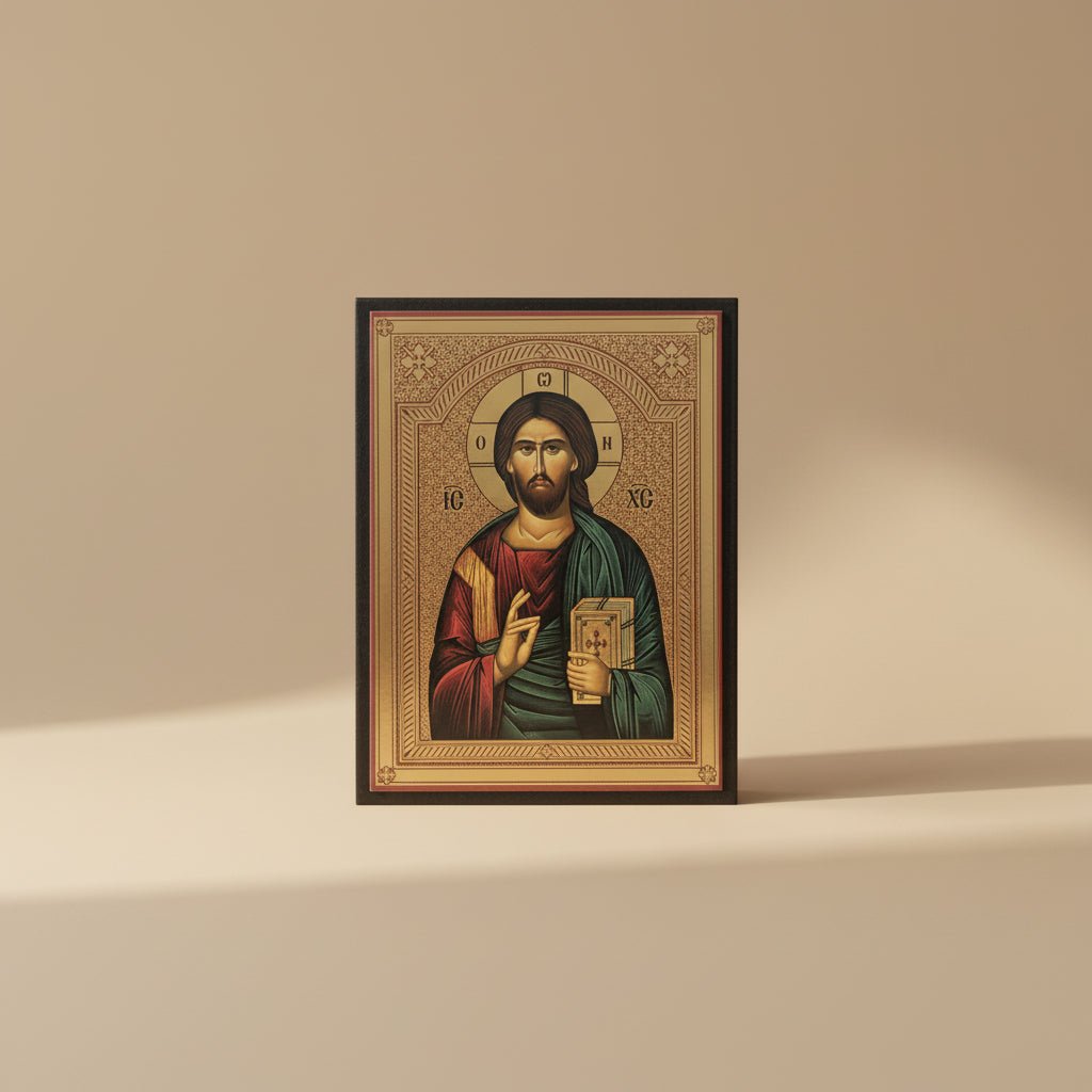 Svetazvezda Ikone Isus Hristos (21 x 15,5 cm) - svetazvezda