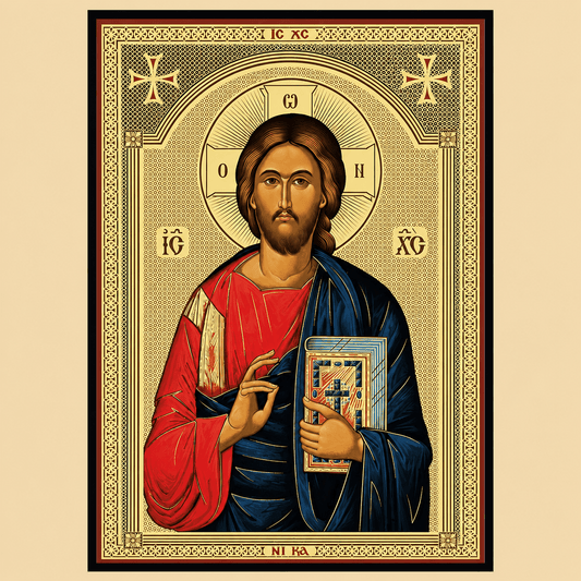 Svetazvezda Ikone Isus Hristos - svetazvezda