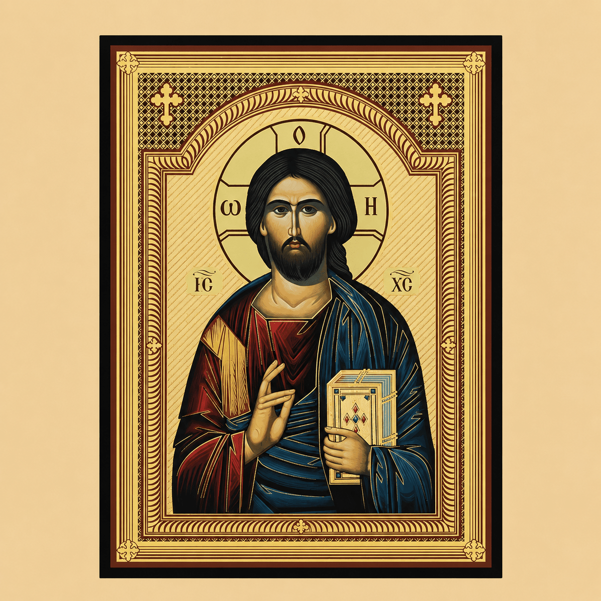 Svetazvezda Ikone Isus Hristos - svetazvezda