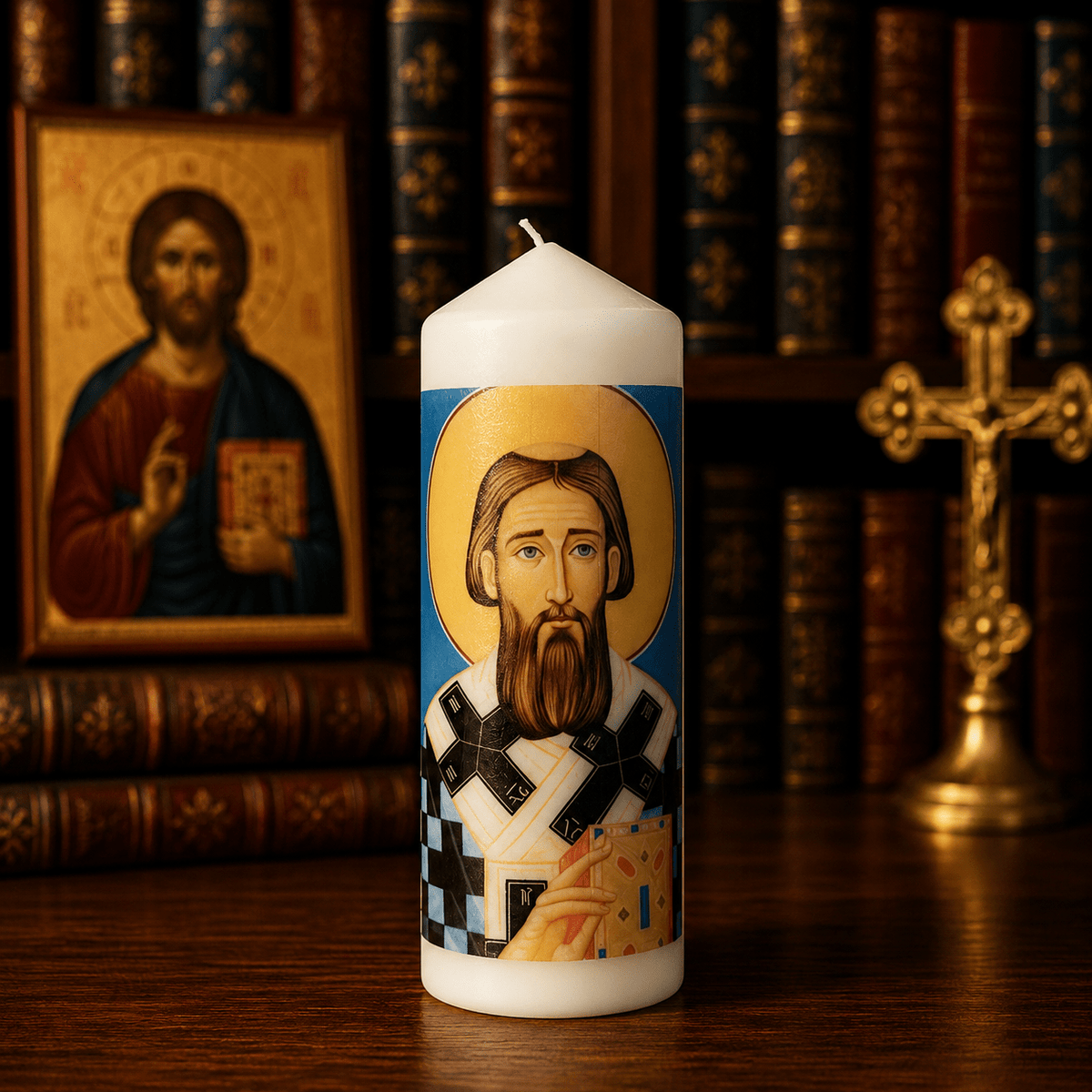 Sveti Sava – Serbisch-orthodoxe Kerze für Weisheit und Frieden - svetazvezda