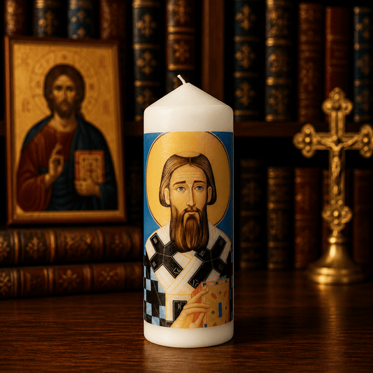 Sveti Sava – Serbisch-orthodoxe Kerze für Weisheit und Frieden - svetazvezda