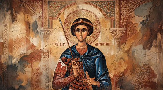 Sveti velikomučenik Dimitrije (Heiliger Grossmärtyrer Demetrius) – Mitrovdan am 8. November