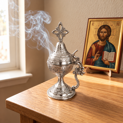 Kadionica für serbisch-orthodoxen Weihrauch 12