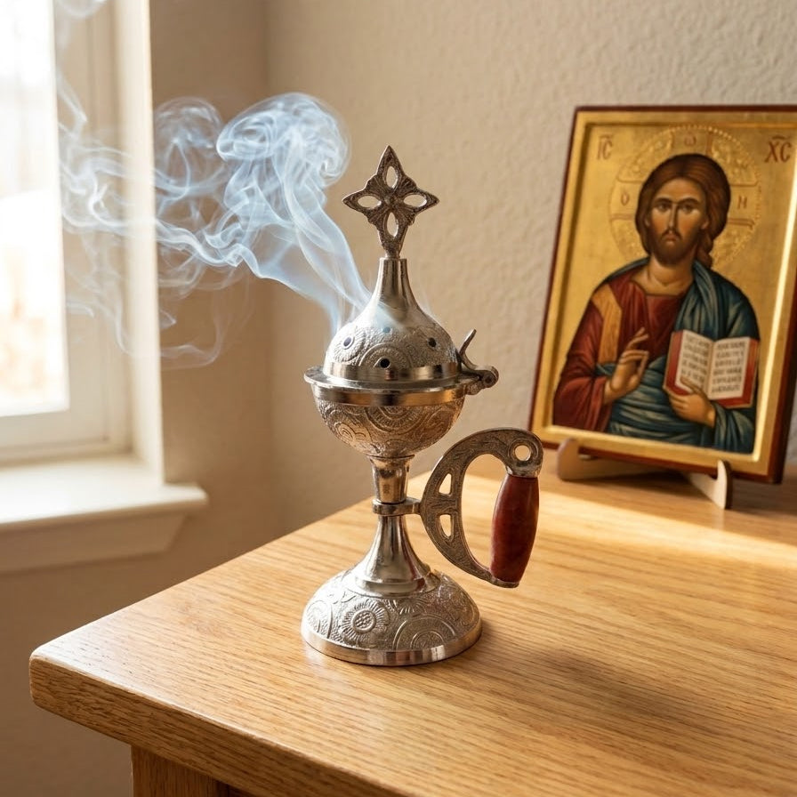 Kadionica für serbisch-orthodoxen Weihrauch 10