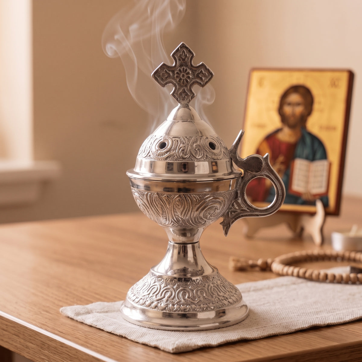 Kadionica für serbisch-orthodoxen Weihrauch 9