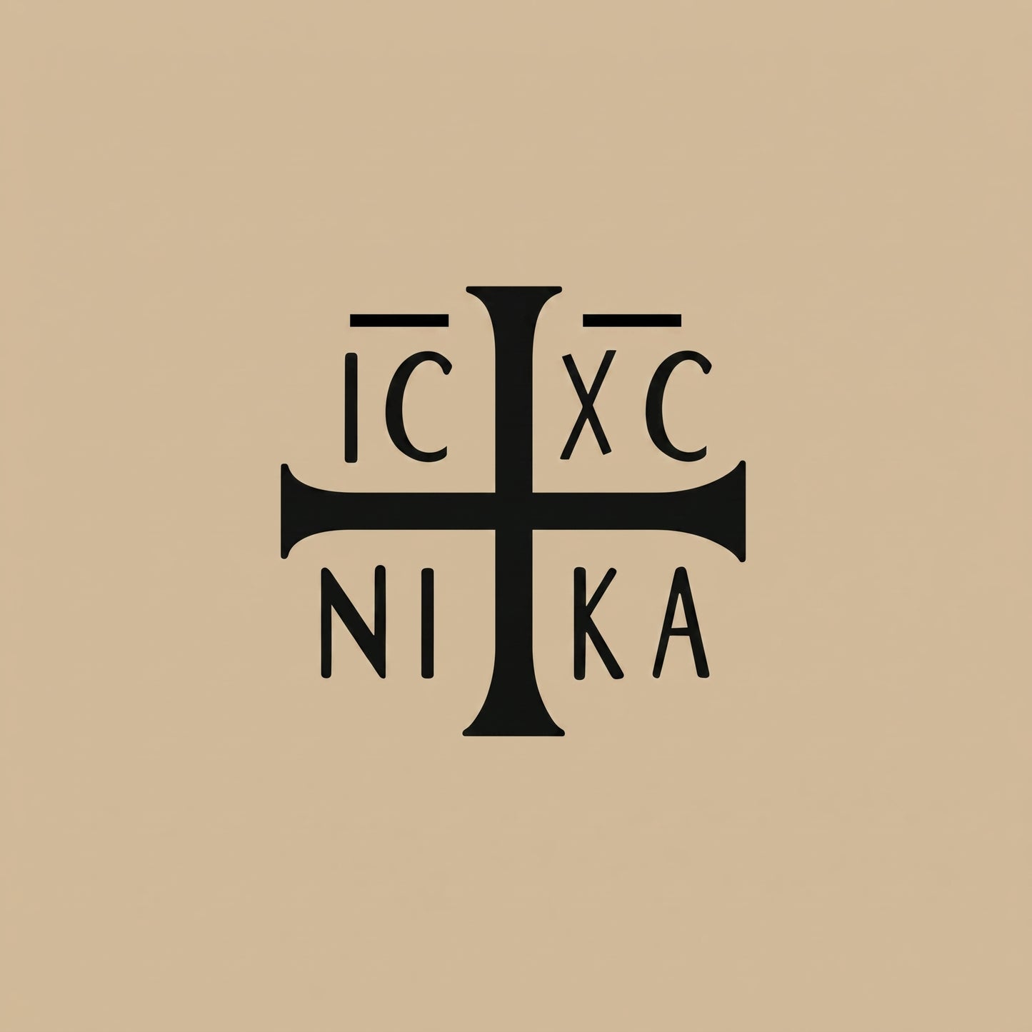 Sticker IC XC NI KA Schwarz