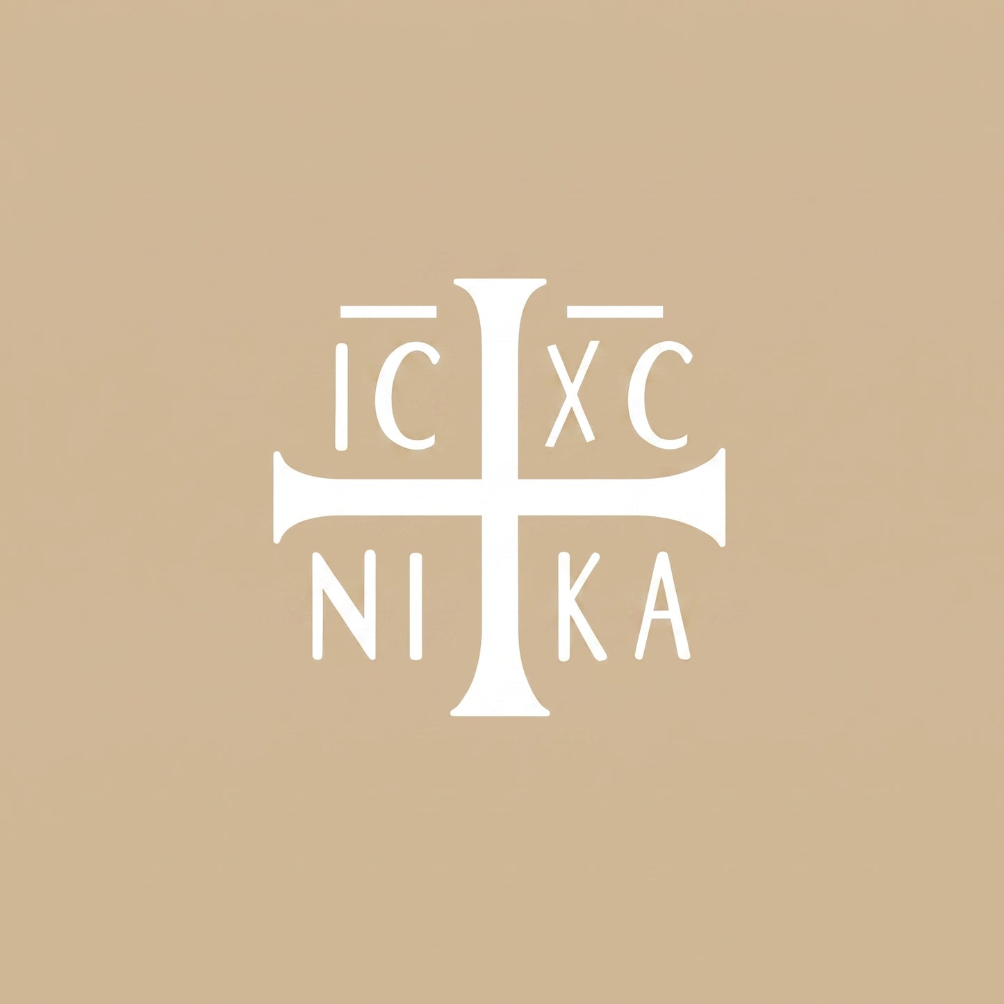 Sticker IC XC NI KA weiss