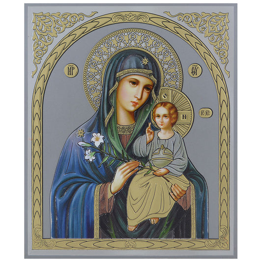Ikone Presveta Bogorodica – Orthodoxe Heiligenikone 12x10 cm