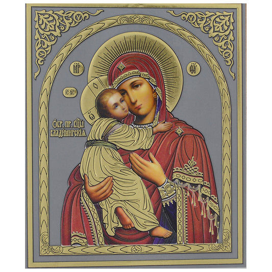 Ikone Presveta Bogorodica – Vladimirska – Orthodoxe Heiligenikone 12x10 cm