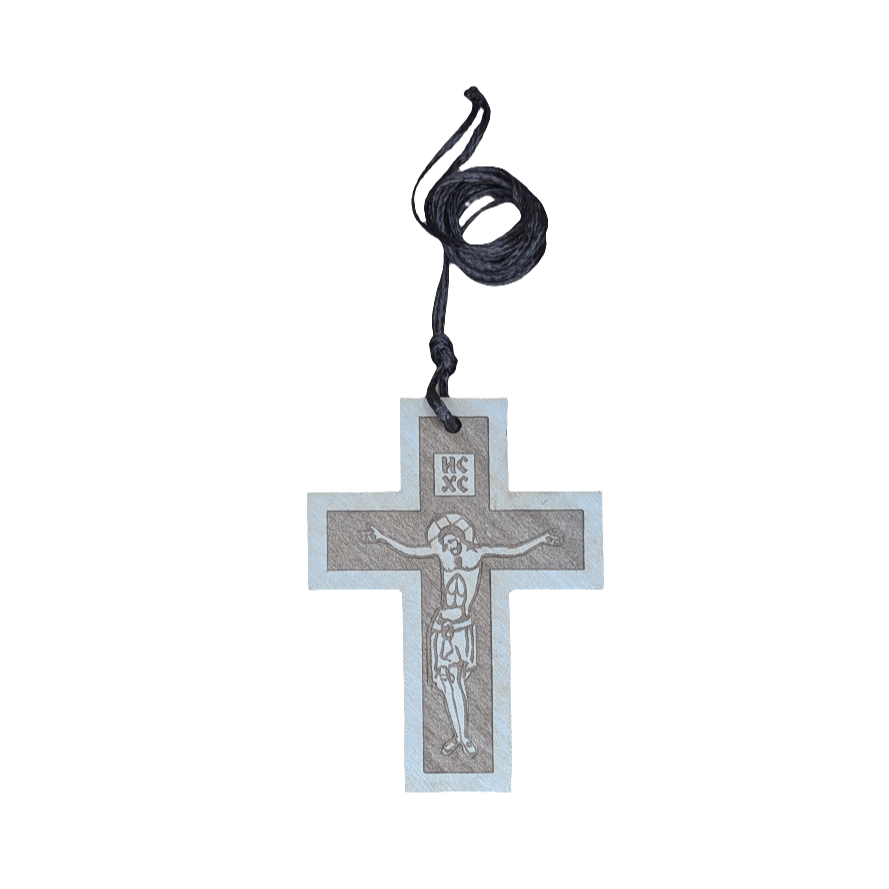 Auto - Holzkreuz serbisch - orthodox – Rückspiegel - Kreuz - svetazvezda