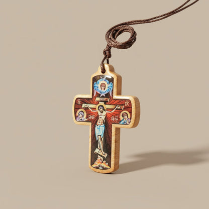 Autokreuz aus Holz 6.5x5 - svetazvezda