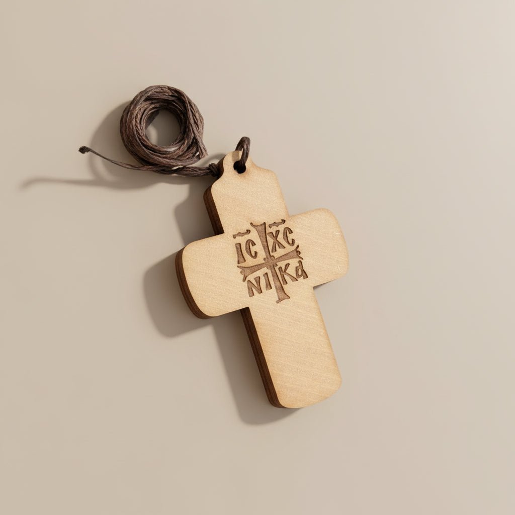 Autokreuz aus Holz 6.5x5 - svetazvezda