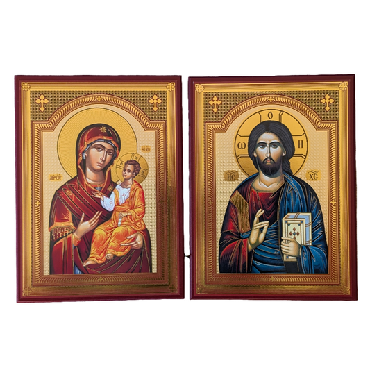 Presveta Bogorodica & Isus Hristos (21 x 31,5)