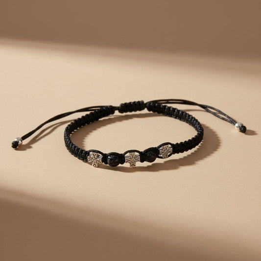 Brojanica mit drei Kreuzen Athos - svetazvezda