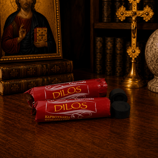 DILOS Weihrauchkohle 22 mm – 2er-Pack mit 14 Kohletabletten - svetazvezda