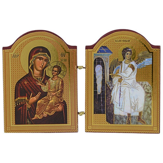 Diptih Presveta Bogorodica - Beli Anđeo (7x10,5) - svetazvezda