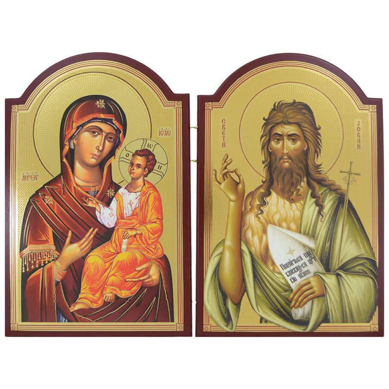 Presveta Bogorodica & Sveti Jovan (29,5 x 39,5 cm)