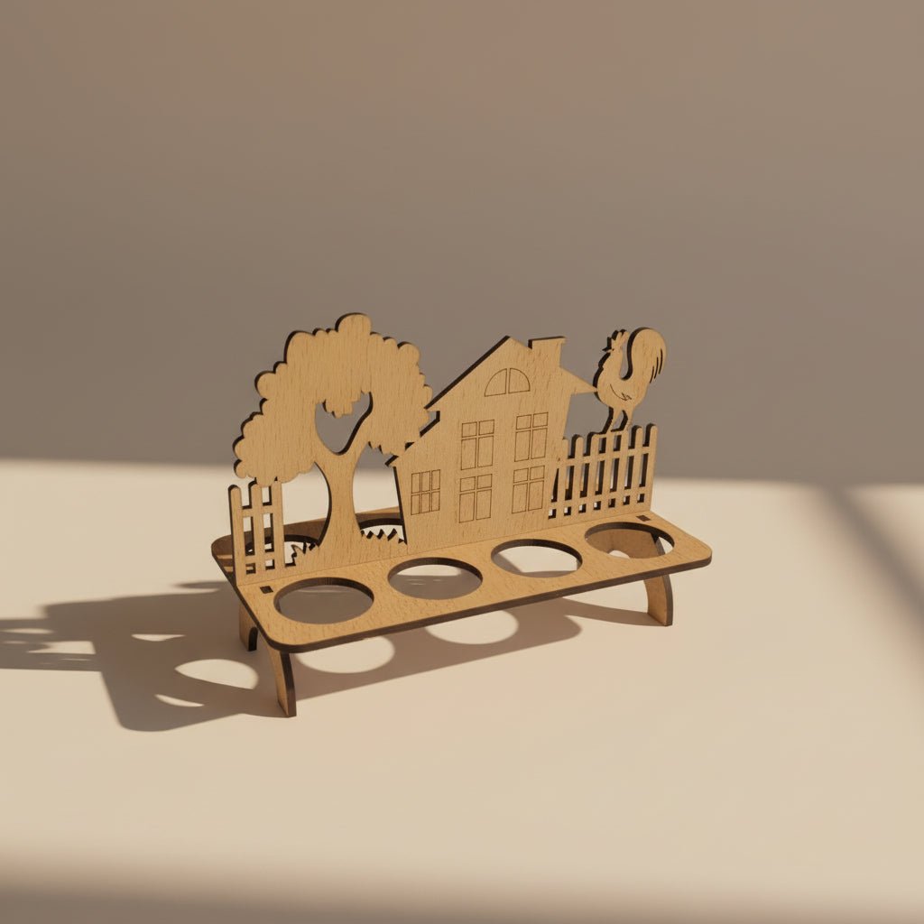 Eierhalter aus Holz für Ostereier Vaskrs - svetazvezda