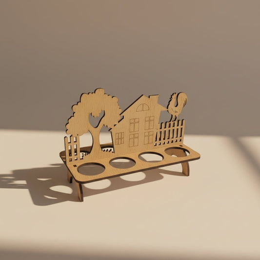 Eierhalter aus Holz für Ostereier Vaskrs - svetazvezda