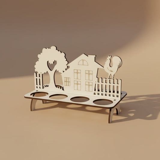 Eierhalter aus Holz für Ostereier Vaskrs - svetazvezda