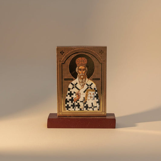 Enoptih - Ikone Sveti Vasilije Ostroški (8 x 7 cm) - svetazvezda