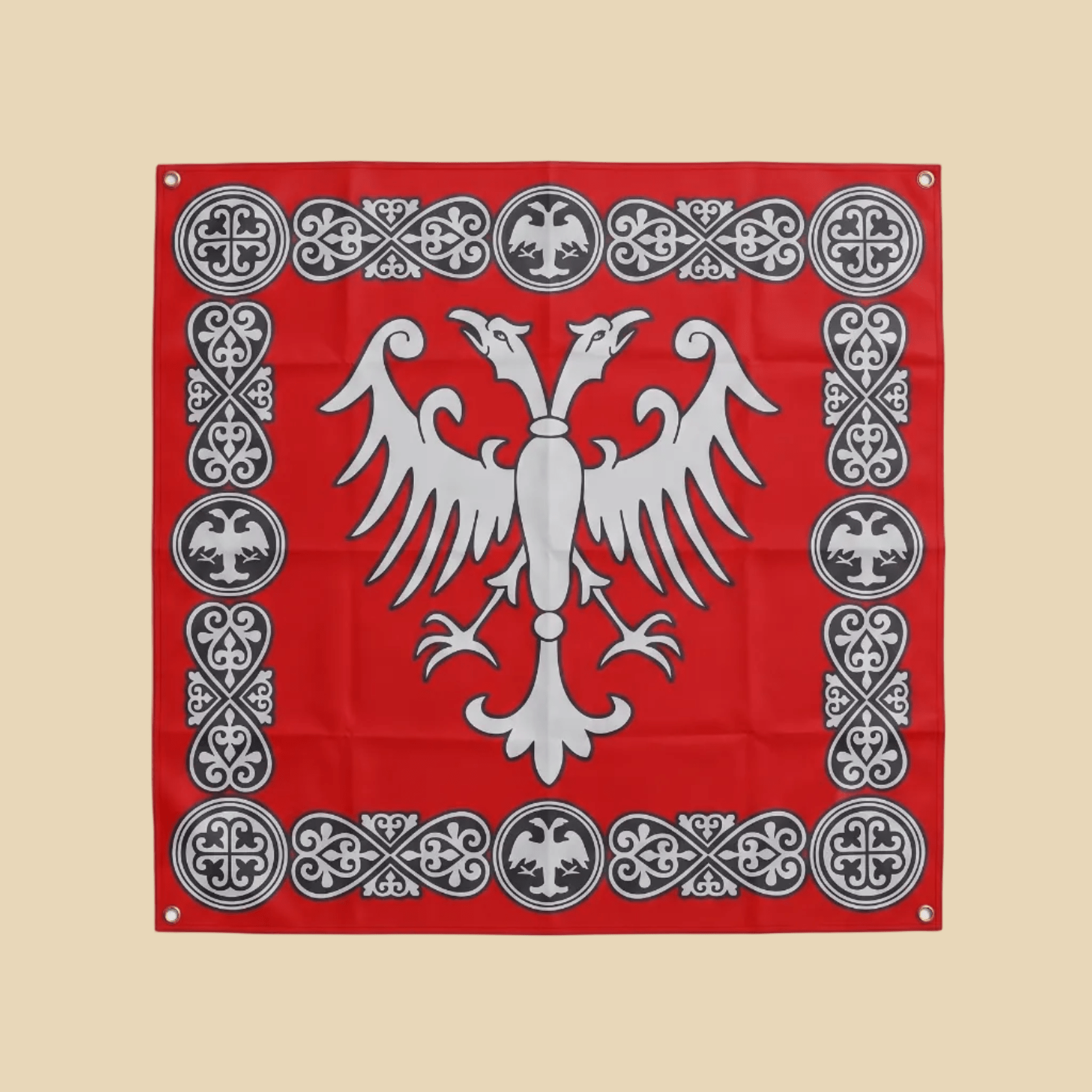 Flagge Nemanjić Doppeladler 100 × 100 cm - svetazvezda