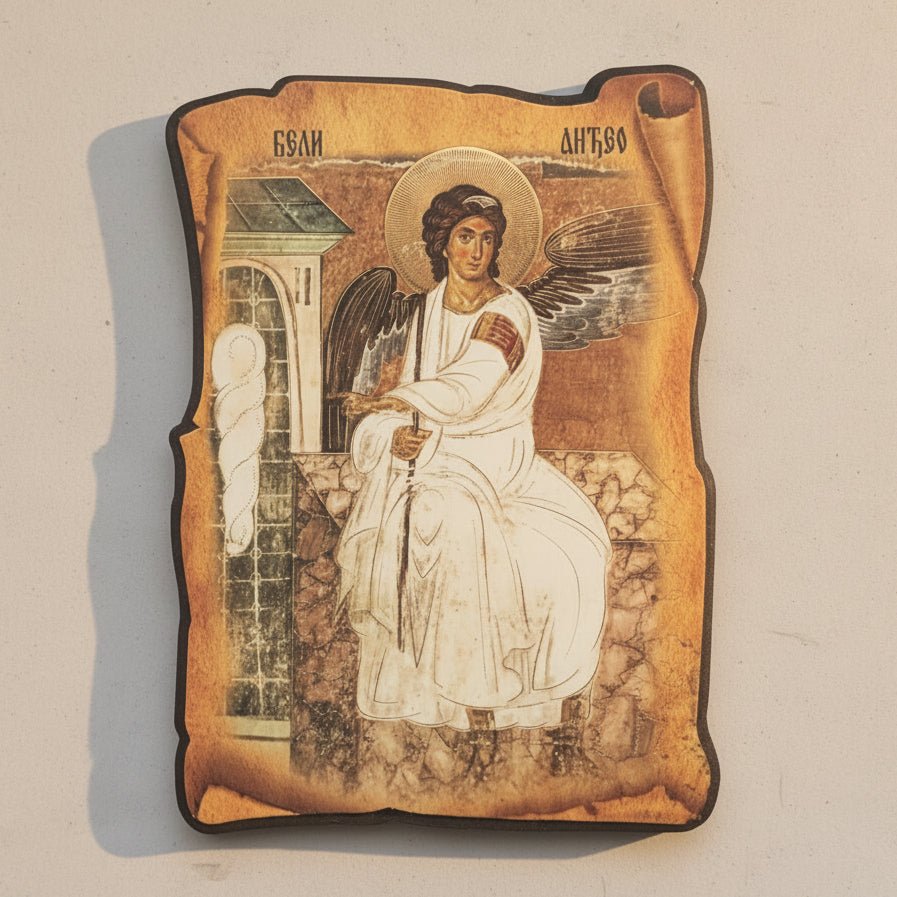 Ikone Beli Anđeo (16 x 11,5 cm) - svetazvezda