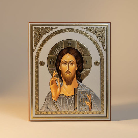 Ikone Gospod Isus Hrist – Orthodoxe Heiligenikone 12x10 cm - svetazvezda