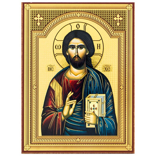 Ikone Isus Hristos – Orthodoxe Heiligenikone 14x10,5 cm - svetazvezda