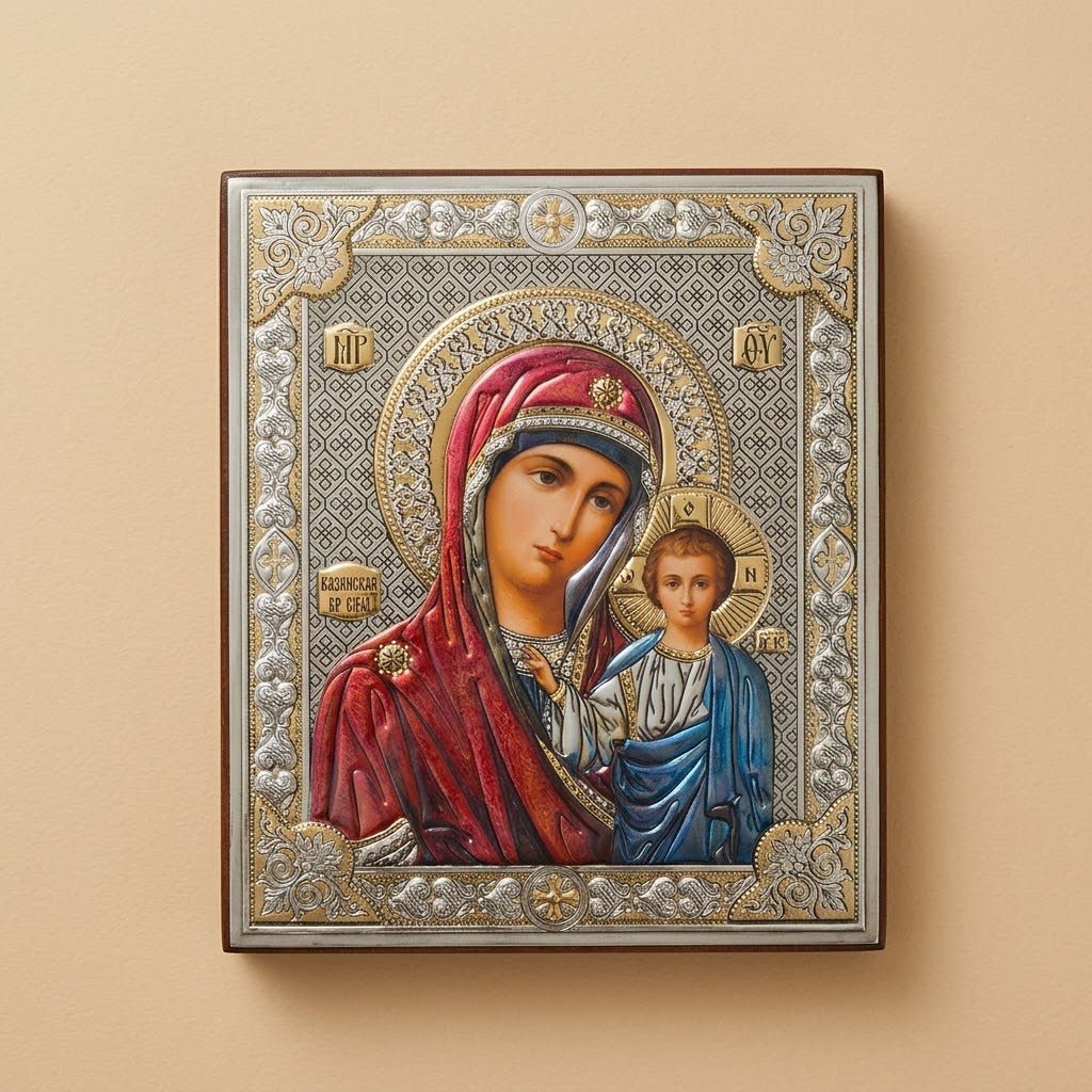 Ikone Presveta Bogorodica – Orthodoxe Heiligenikone 12x10 cm - svetazvezda